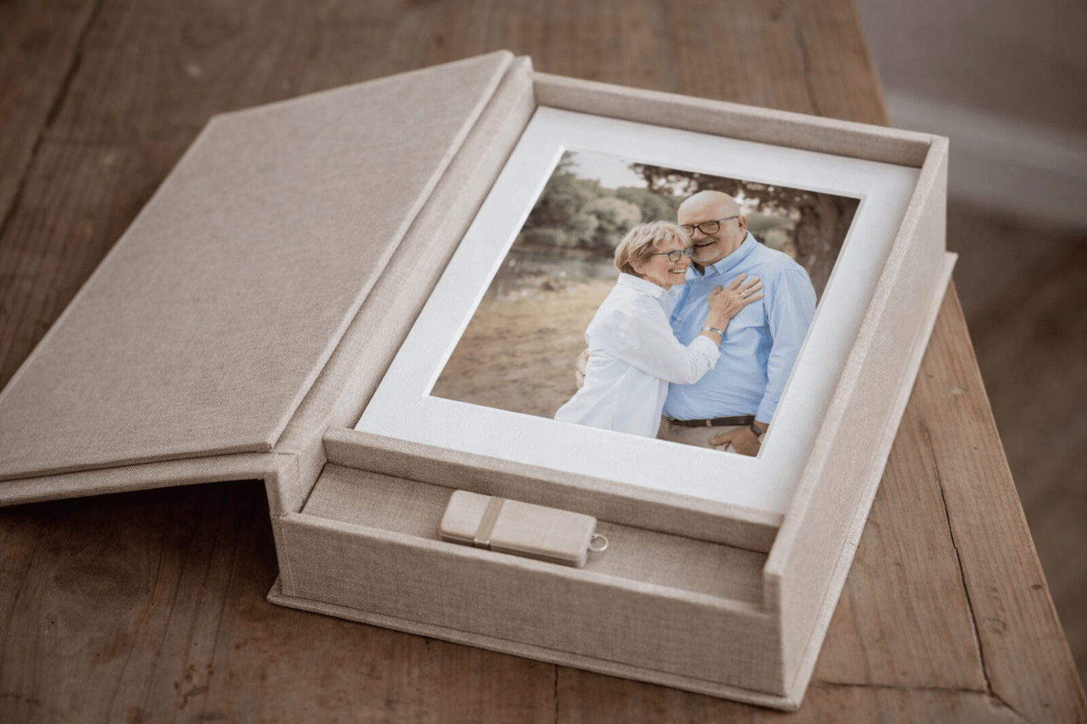 Rita Spiegel Box beige